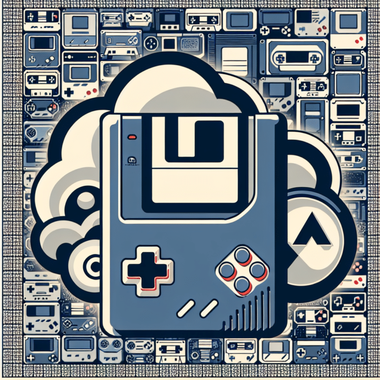 Retro Handheld Games with Save State Support