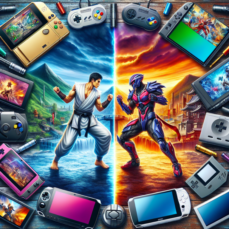 Fighting Games for Handheld Consoles
