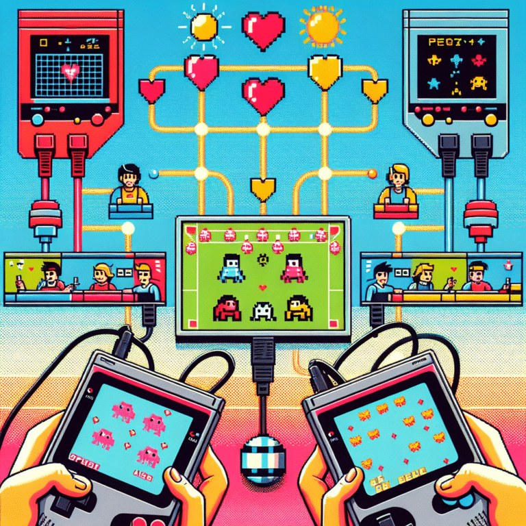 Multiplayer Retro Games on Handheld Devices
