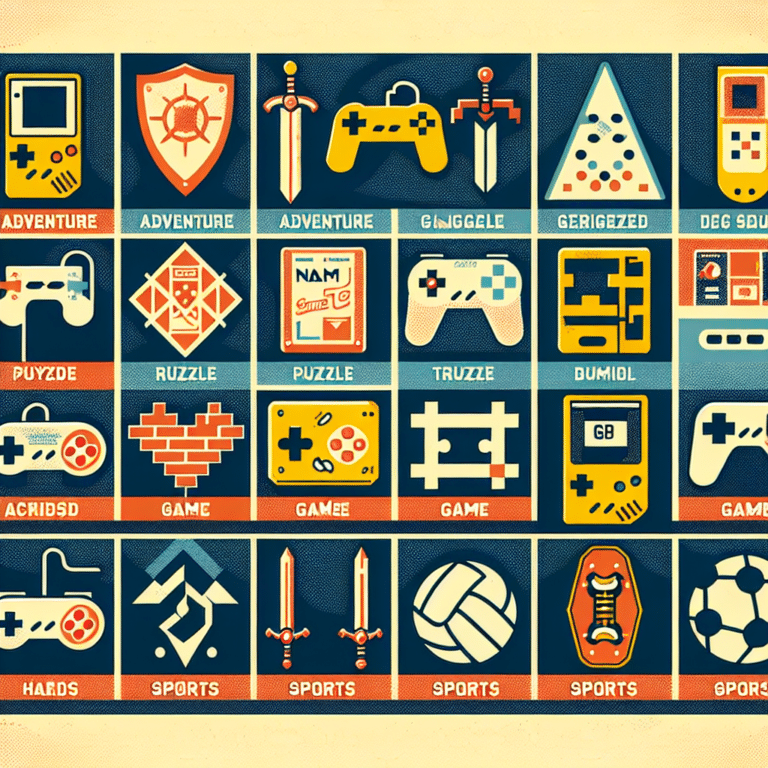Organizing Retro Games by Genre on Handhelds