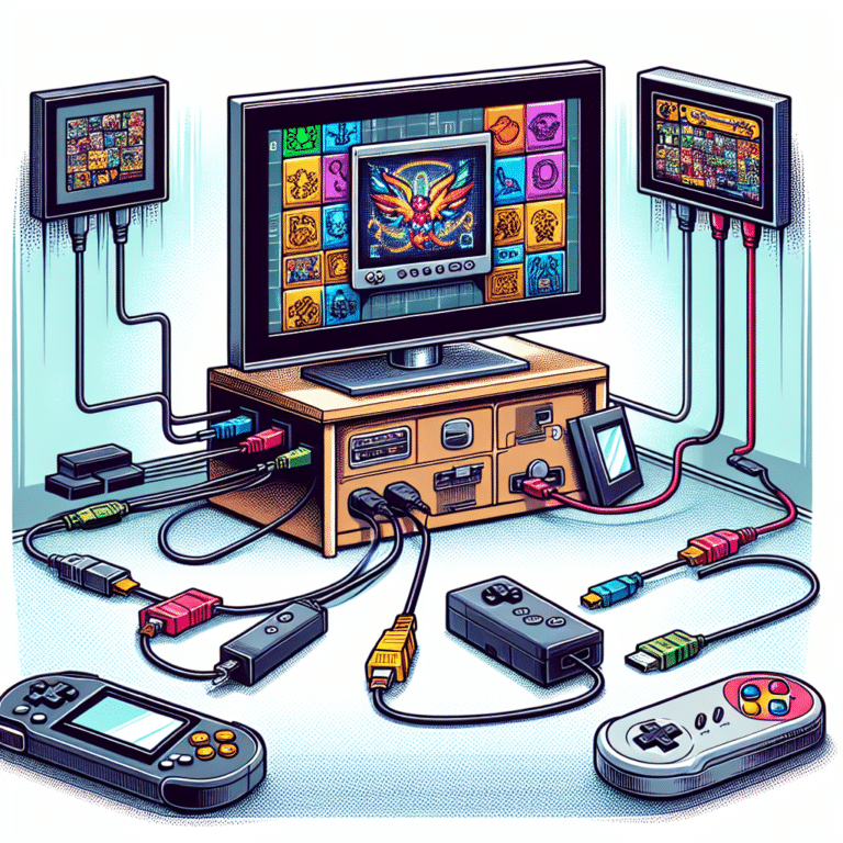 Guide to Connect Handheld Emulator to TV