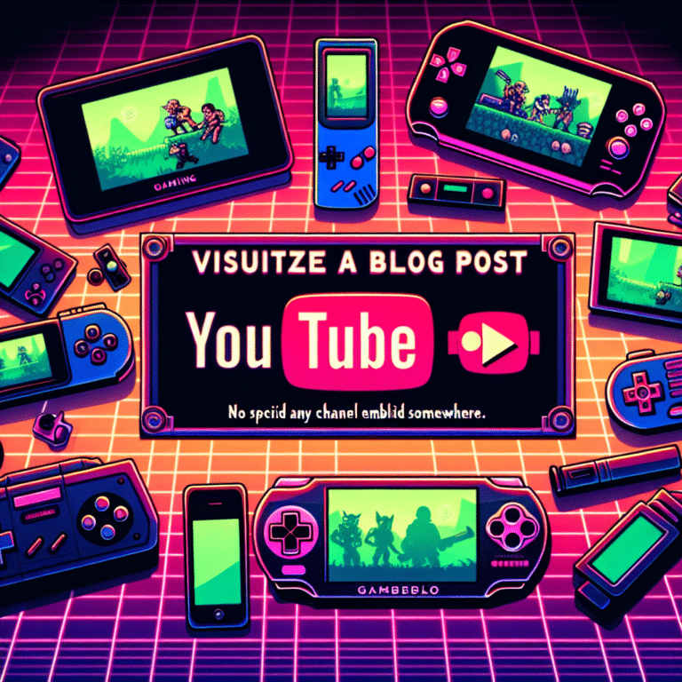 Handheld Emulator YouTube Channels to Follow