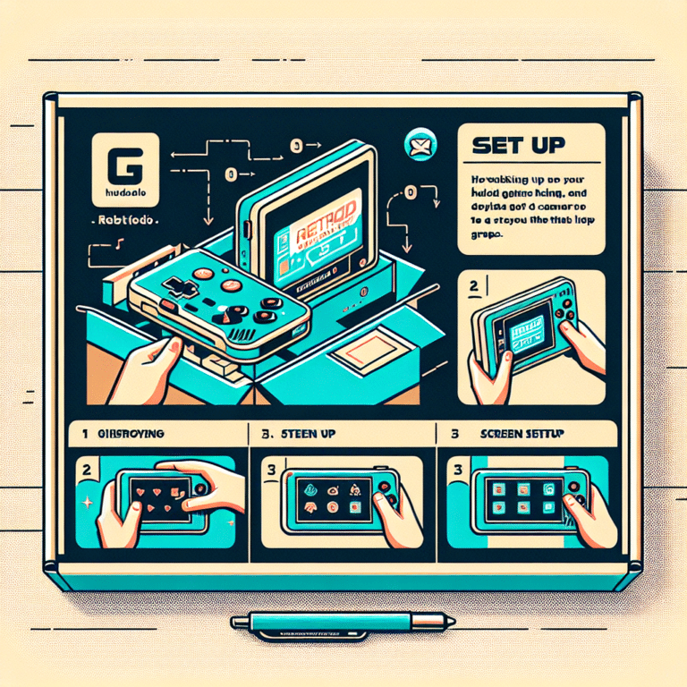 Setting up Your Retroid Pocket 3: A Visual Tutorial