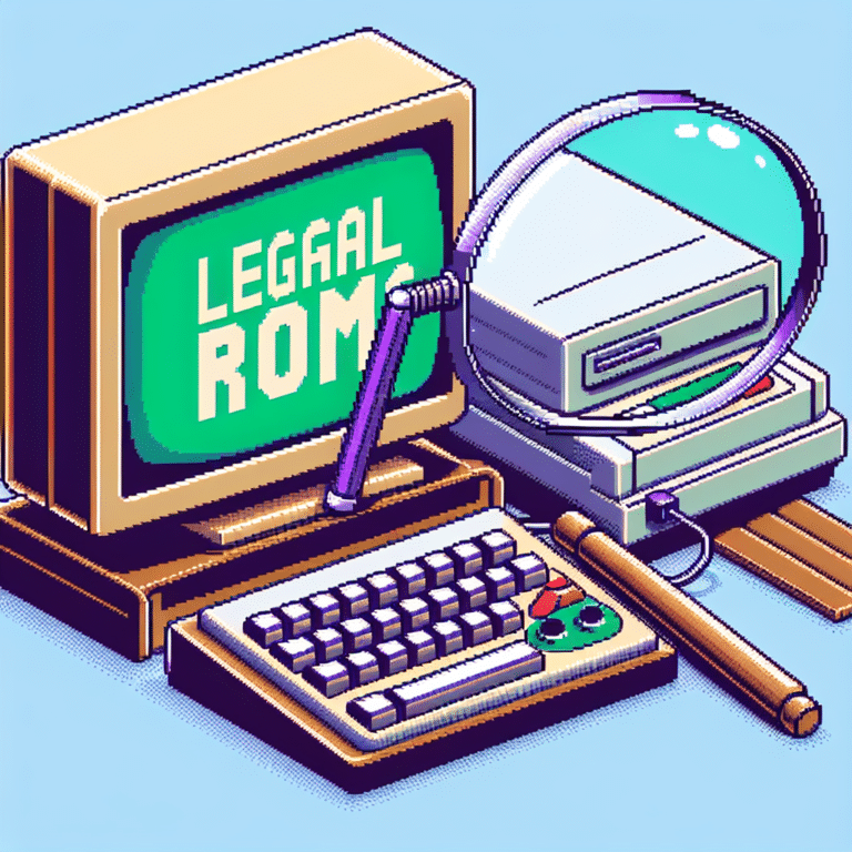 How to Find Legal ROMs for Retro Games