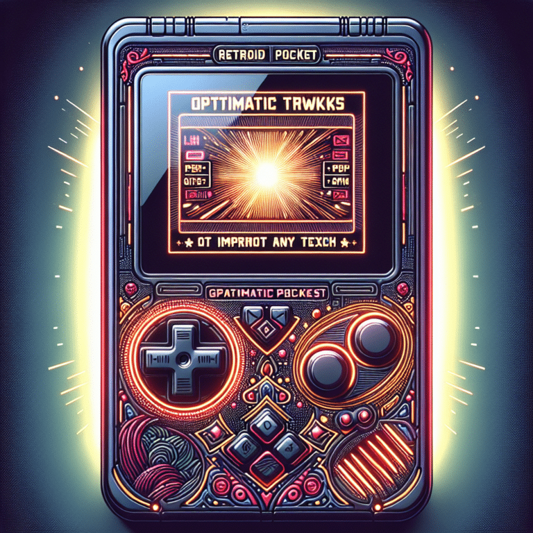 Retroid Pocket display optimization tweaks