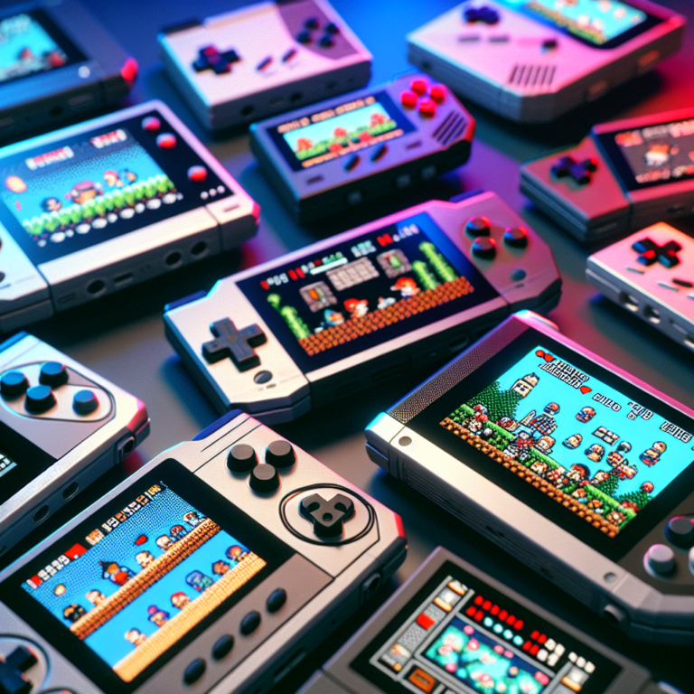 Multiplayer Retro Games on Handheld Devices