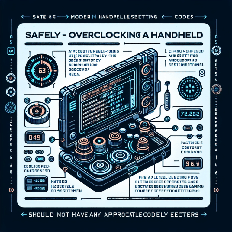 Overclocking your handheld emulator safely