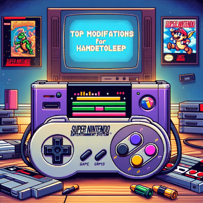 Best mods for handheld SNES emulation