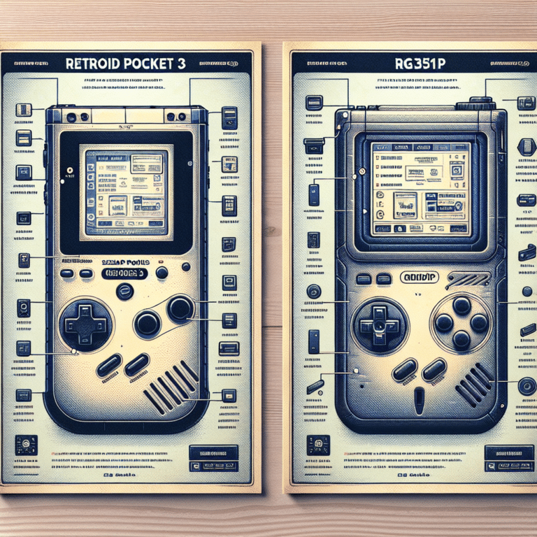 Comparing the Pros and Cons: Retroid Pocket 3 vs RG351P